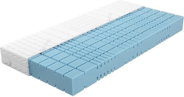 AM Qualitätsmatratzen Premium 7-Zonen Kaltschaummatratze in Weiß, B/T: 100 x 200 cm, Härtegrad H3 - Bild 1