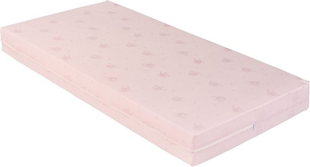 Kikka boo Babybett-Matratze extra Comfort in Pink, B/T/H: 120 x 60 x 12 cm mit abnehmbarem Bezug - Bild 1