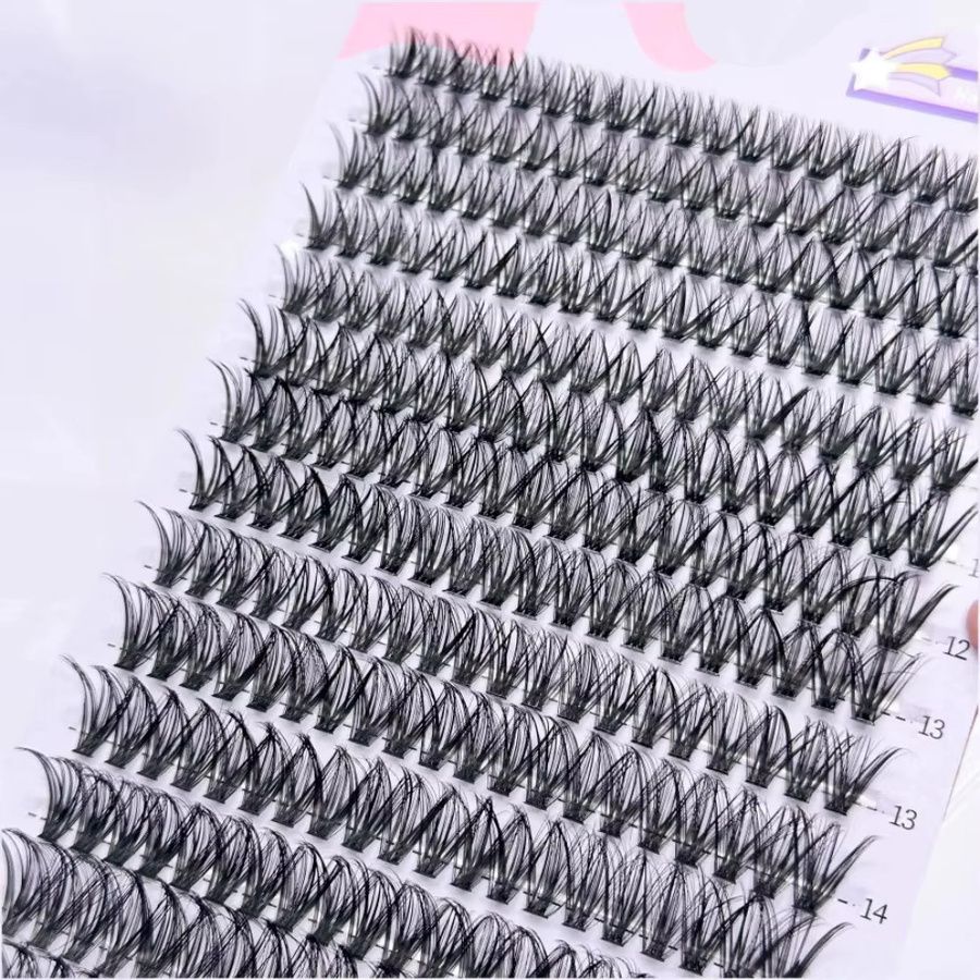 JIEFUXIN Künstliche Wimpern, 280 Stück, Unisex - Bild 5