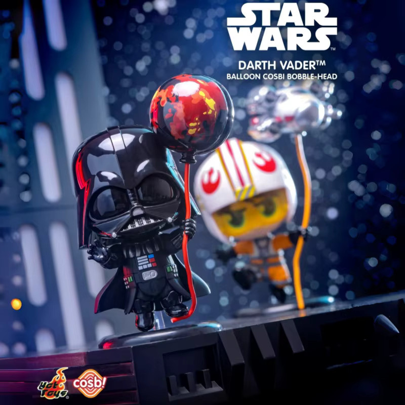 Hot Toys Star Wars Balloon Series Vol.2 Cosbi Blind Box Wackelkopf-Figur Multicolor Desktop-Ornament Mini-Sammlerpuppe - Bild 3