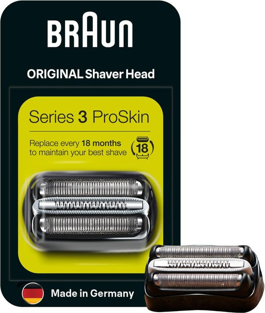 Braun Kombipack 32B Scherfolie + Schermesser, Schwarz - Bild 1