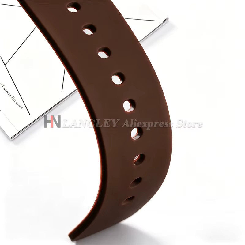 Uhrenarmband langley, Silikon, Unisex - Bild 4