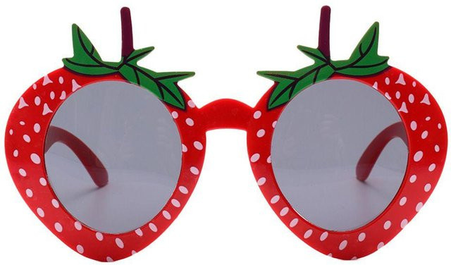 Yiran Health & Beauty Sonnenbrille, randlos, rund, Metall, grau, Damen - Bild 1