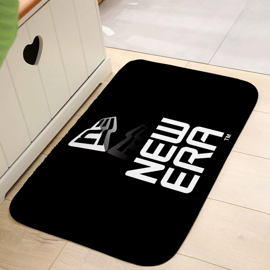 N-NewS E-Era Bodenmatte Schwarz, saugfähige und schmutzabweisende Fußmatte aus Polyester, B/T: 60 x 40 cm - Bild 3