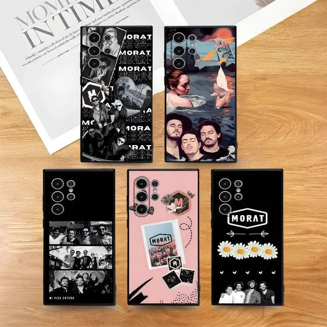 Handyhülle Rock Band M-Morat Balas Perdidas für Samsung Galaxy S21 S22 S23 S24 S25 Serie FE Plus Ultra in Multicolour aus weichem TPU - Bild 1