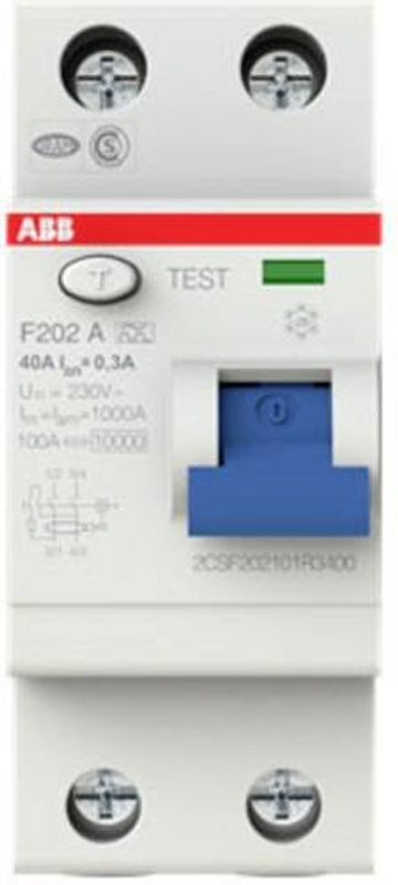 ABB RCD Fehlerstromschutzschalter 2CSF202101R3400 in Mehrfarbig - Bild 2