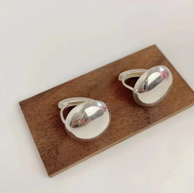 Lucky Star Jewelry Ohrringe, 925 Silber, rund, Unisex - Bild 1