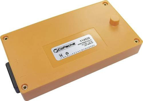 Copacks Kran-Fernbedienungs-Akku 12V 1500 mAh in Gelb - Bild 1