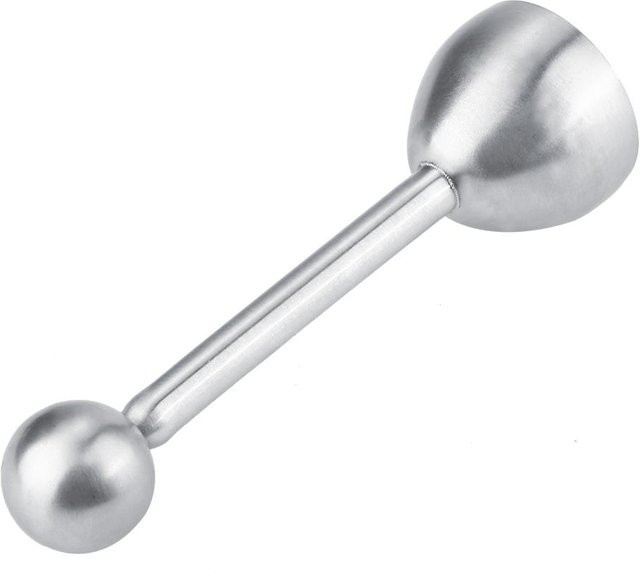 Eierschneider aus Edelstahl in Grau für weich und hart gekochte Eier - Bild 1