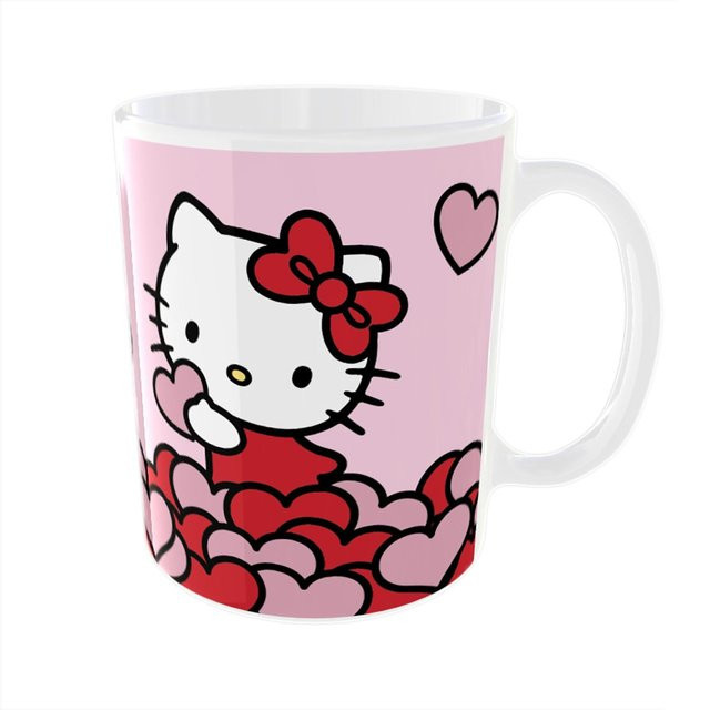 Hello Kitty Tasse in Pink - Bild 1