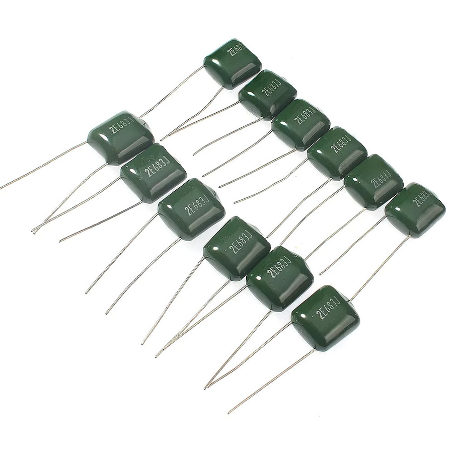 YTDMEN Polyester Film Kondensator Kit 100V in Grün mit verschiedenen Kapazitäten von 1nF bis 100nF - Bild 2