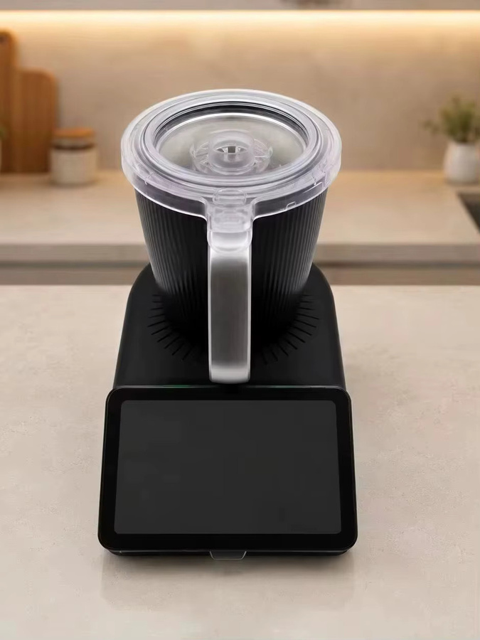 Transparenter Rührschüsseldeckel für Vorwerk Thermomix TM7 mit abnehmbarem Mitteldeckel - Bild 7