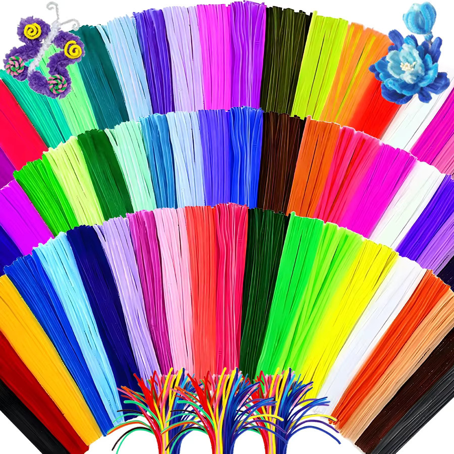 200 Stück mehrfarbige weiche Filzstifte, 30 cm DIY-Materialien für Nähen, Scrapbooking und Kunsthandwerk - Bild 3