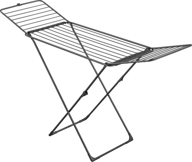Wenko W5 Flügelwäschetrockner BLACK XL in Schwarz mit 20 m Wäscheleinenlänge, B/T/H: 178 x 106 x 55 cm - Bild 1