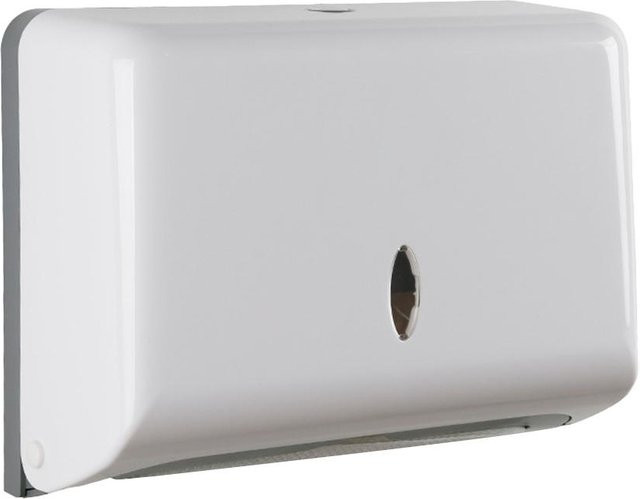 LChome Wandmontierter Tissue Dispenser für Handtücher und Toilettenpapier in Weiß - Bild 1