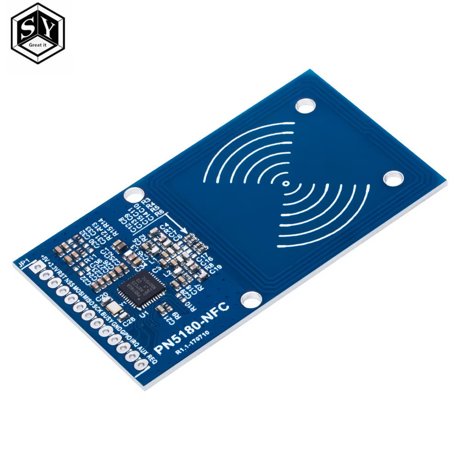 PN5180 NFC RF I Sensor ISO15693 RFID Hochfrequenz-IC-Karte ICODE2 Reader Writer für Arduino in Blau - Bild 2