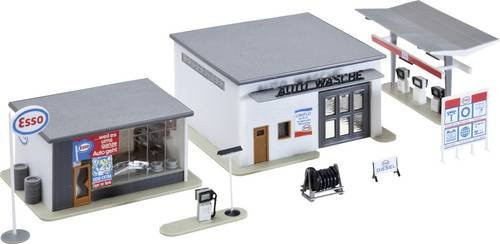 Faller Tankstelle mit Waschhalle H0 - Bild 1