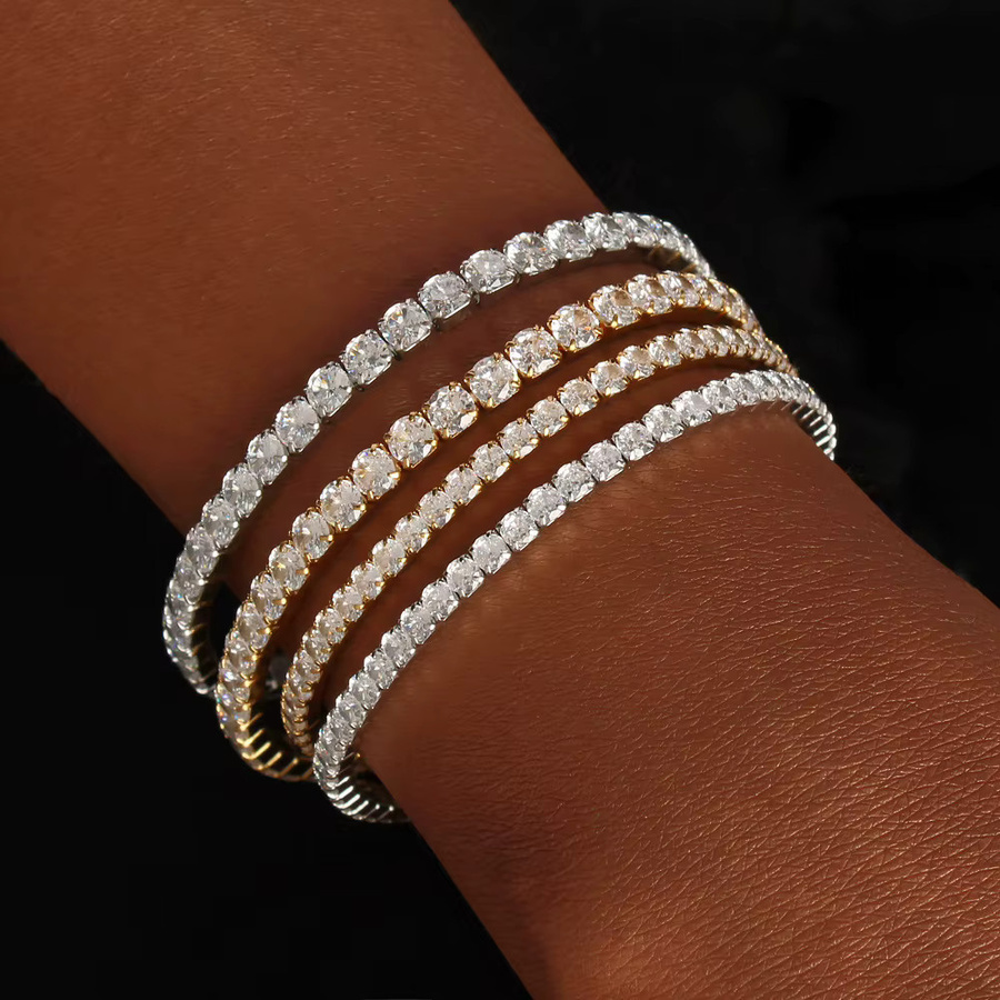 Yupsk Armband Edelstahl, Zirkonia, Unisex - Bild 2