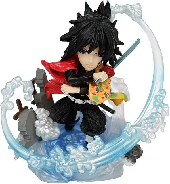 Yiran toy 1 Demon Slayer Hashibira Inosuke Actionfigur, blau, ab 14 Jahren - Bild 1