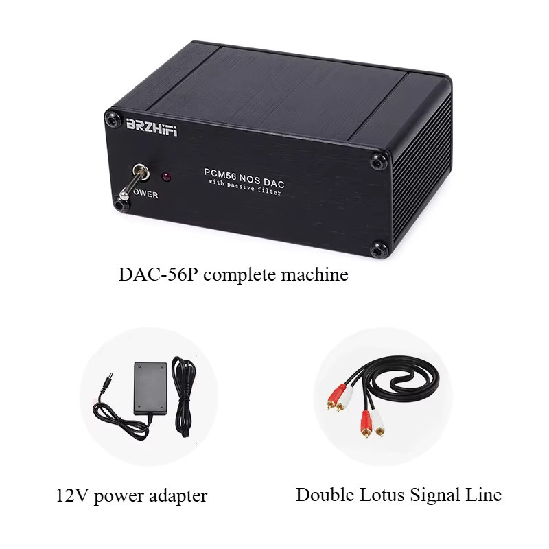 Nvarcher PCM56 Koaxialer Digital-Analog Audio-DAC-Decoder in Schwarz für HiFi, TV und CD-Projektion mit verlustfreier Wiedergabe - Bild 2