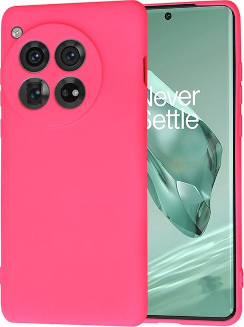 Techsuit SoftFlex Schutzhülle für OnePlus 12 in Dunkelrosa - Bild 1