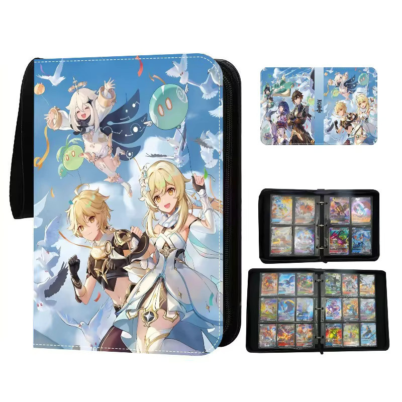 Bandai Genshin Impact Kartenordner, Sammelkartenhalter, Fantasy - Bild 2