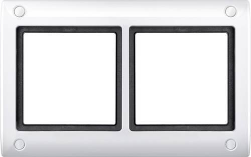 Merten Rahmen Abdeckung Aquadesign in Polarweiß - Bild 1
