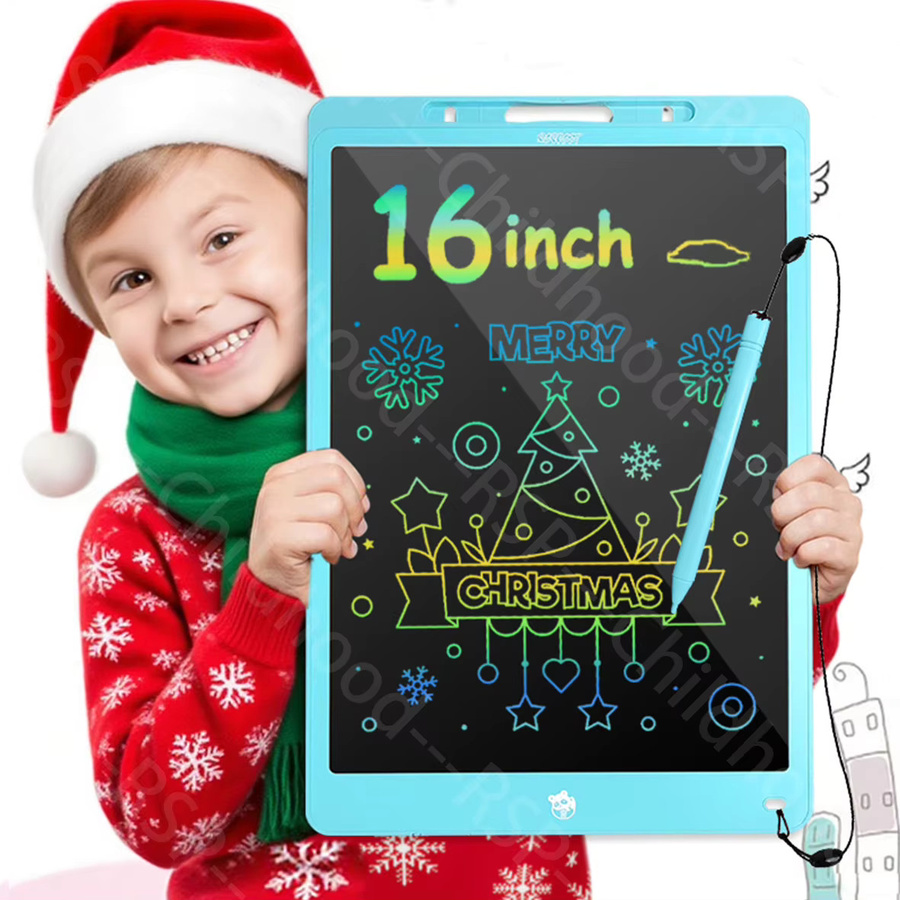 RSP 16-Zoll-LCD-Schreibtablett, großes elektronisches Farbzeichnungsbrett, Blau, ab 3 Jahren - Bild 2