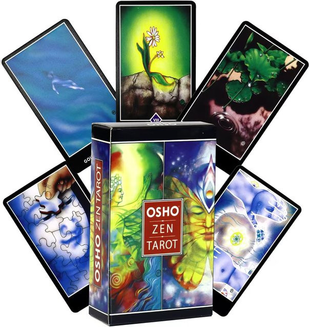 Osho Zen Tarotkarten, Oracle Deck, Englische Version, Partyspiel - Bild 1