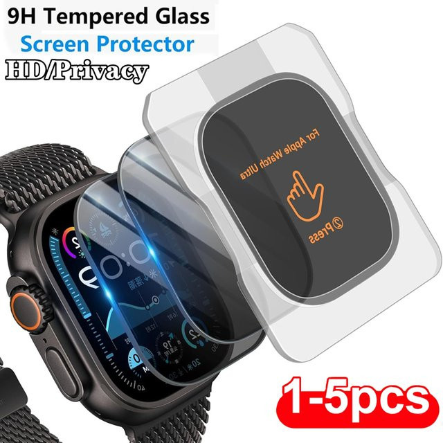 HUBANDE Displayschutz Glas für Apple Watch Ultra 2/3, 49 mm - Bild 1
