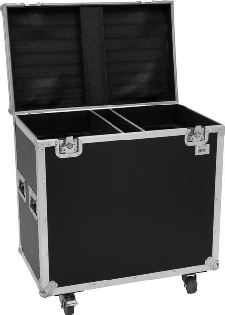 Roadinger Flightcase 2x TMH BSW-380 Schwarz - Bild 1