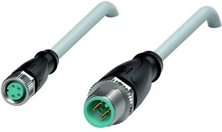 Pepperl+Fuchs 231508 Sensor-Aktor-Steckverbinder konfektioniert, 4-polig, grau, 20 m - Bild 1