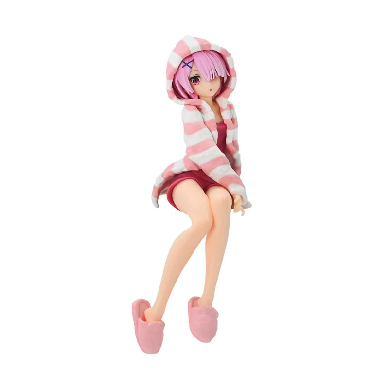 Bandai Anime Figur Re:Life In A Different World From Zero Ram und Rem in Pyjama sitzend, mehrfarbig, Höhe: 14 cm - Bild 3