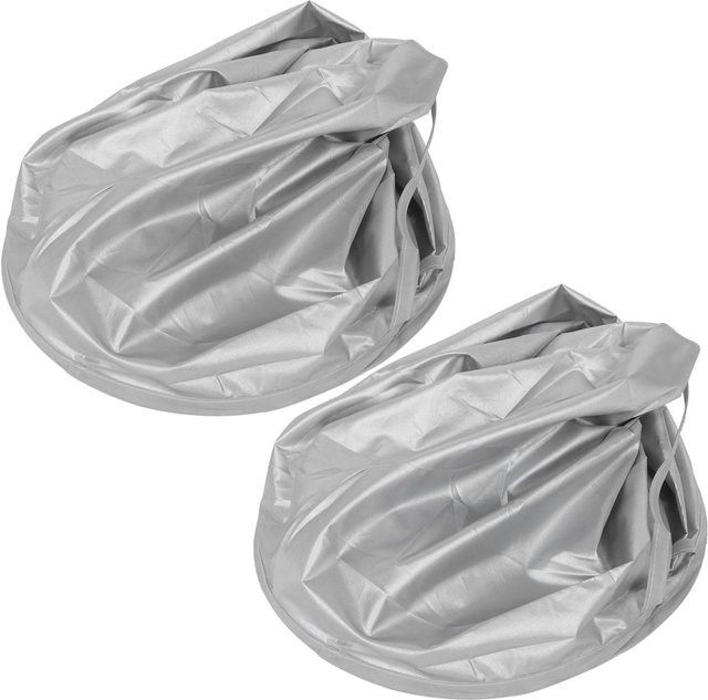 Koogeelife Haarschneideumhang, 2 Stück, weiß, Unisex - Bild 1