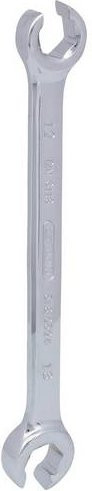 KS Tools CHROMEplus Doppel-Ringschlüssel aus Chrom-Vanadium, Silber, 12 x 13 mm - Bild 1