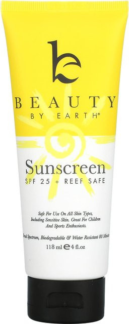 Beauty By Earth Mineralischer Sonnenschutz LSF 25, 118 ml, Kinder - Bild 1