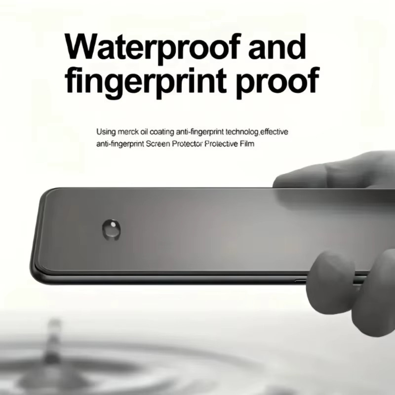 5-teiliges Xiaomi Poco F8 Pro Hydrogel-Displayschutzfolien Set, matt und flexibel, Anti-Fingerabdruck, transparent - Bild 5