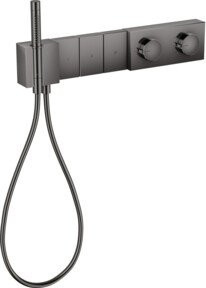 Hansgrohe Axor Edge UP Duschset mit Thermostat, 3-Wege-Ventil und Handbrause in Chrom - Bild 1