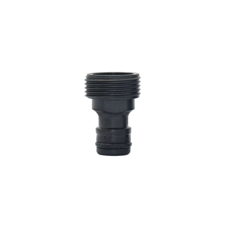 16 mm Nippel-Schnellverbinder mit 1/2 und 3/4 Zoll Außengewinde für die Gartenbewässerung und als Wasserpistolen-Adapter - Bild 2
