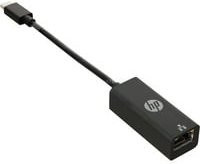 HP Ethernet Adapter USB-C auf RJ45 G2, 1 Gbit/s, Schwarz - Bild 1