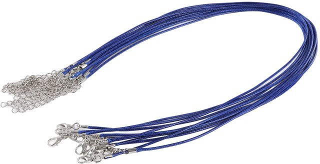 GoolRC Halskettenkordel, gewachst, dunkelblau, Unisex - Bild 1