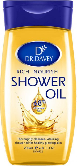 DR.DAVEY Pflege-Duschöl, 200 ml, Unisex - Bild 1