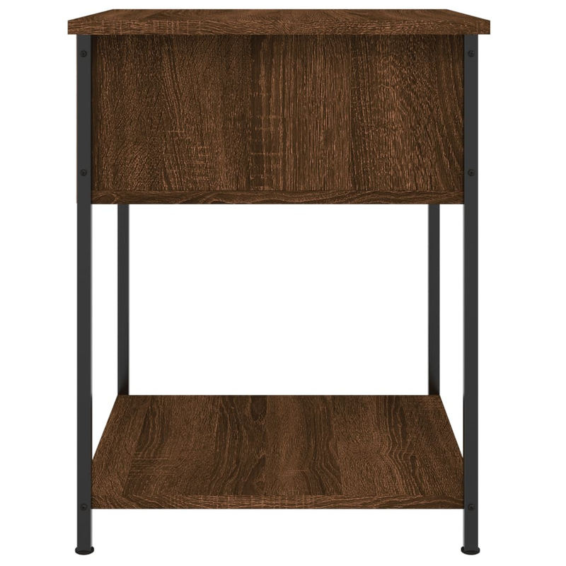 Vidaxl Nachttisch in Braun im Industrial Design, B/T/H: 44 x 45 x 58 cm - Bild 7