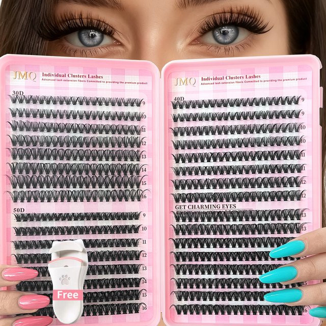 LAKANAKU Wimpern Cluster, Manga Wimpern, natürlich - Bild 1