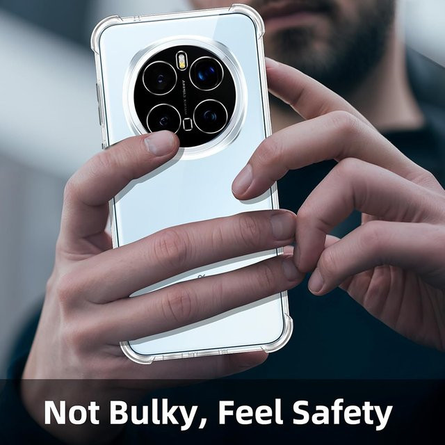 Stoßfeste Silikonhülle für Huawei Honor Magic 7 6 5 4 3 Pro Lite Ultimate 5G in Transparent - Bild 1