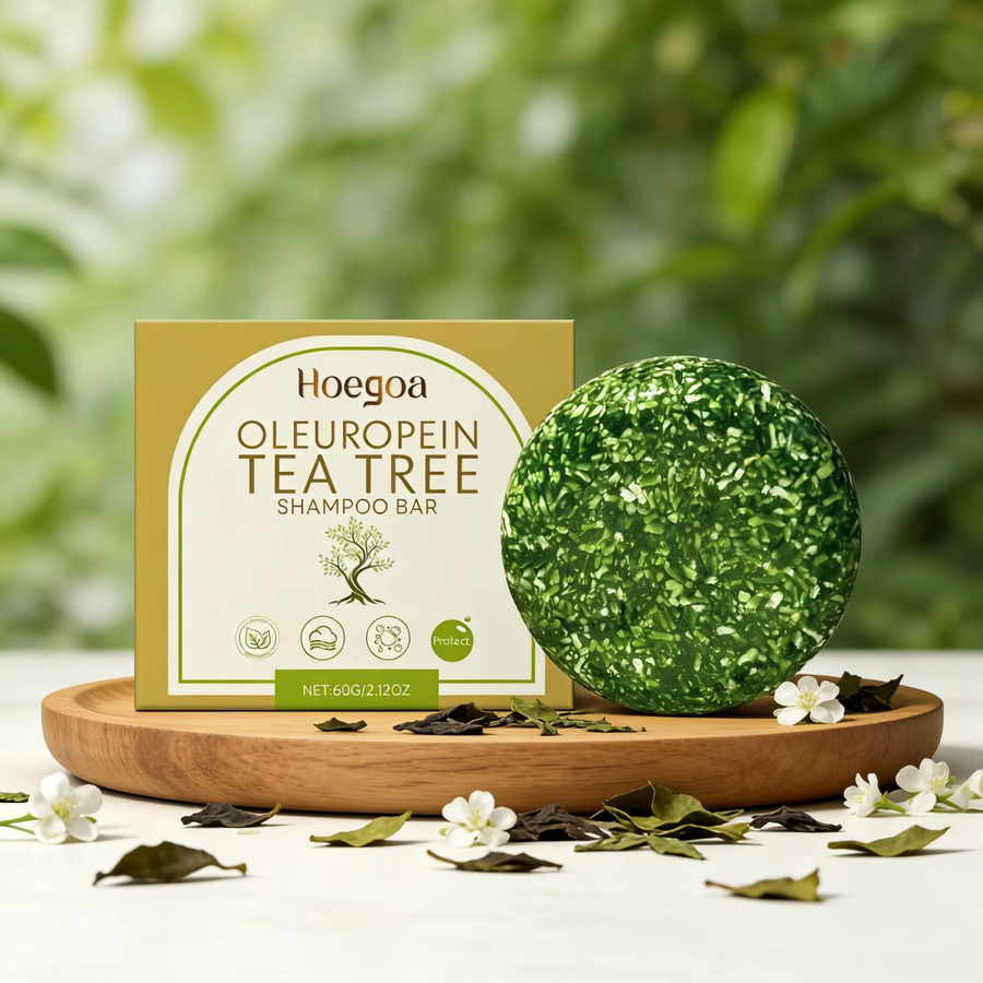 Hoegoa Shampoo-Bar mit Teebaumöl, 60g, Unisex - Bild 2