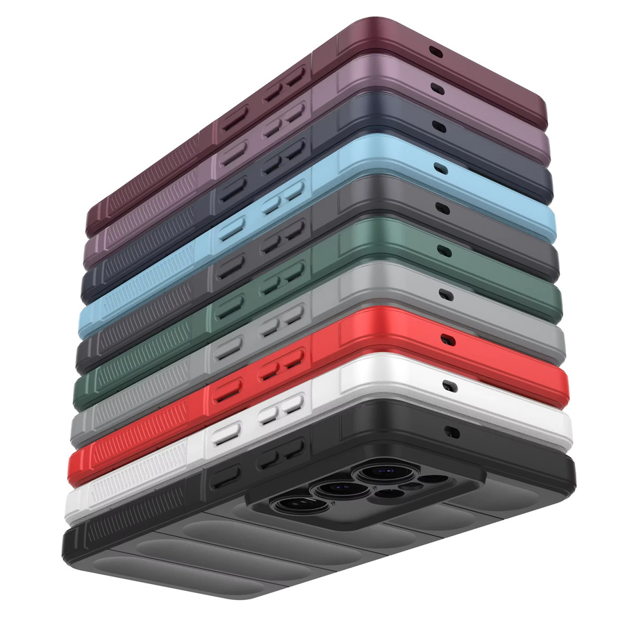 Stoßfeste Silikonhülle im Rüstungsdesign für Samsung Galaxy S26 Ultra, S25 Edge, S24, S23 FE und S22 Plus in Grün - Bild 4