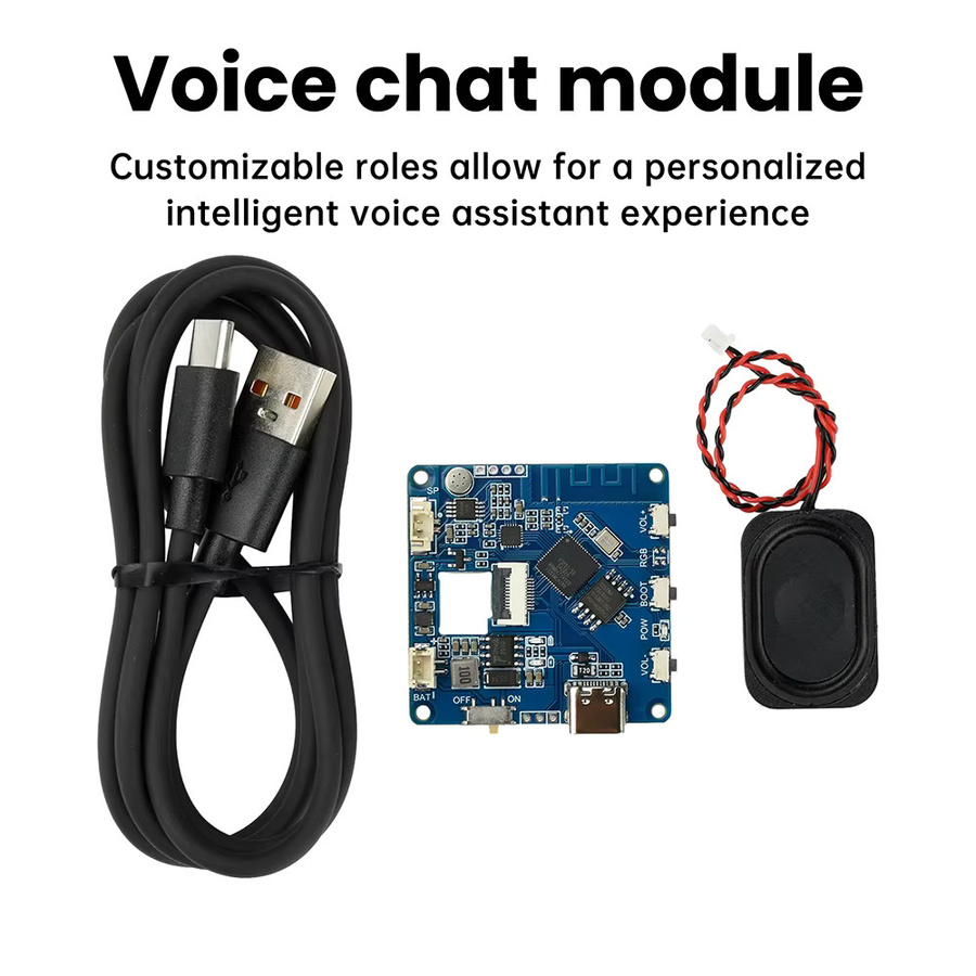 Aideepen ESP32-AI WIFI Voice Chat Modul mit Typ-C-Schnittstelle für Xiaozhi AI, Deepseek und Qwen Modelle in Blau - Bild 2