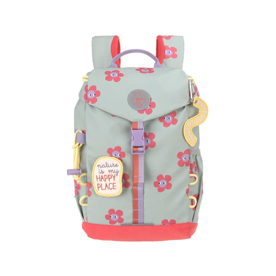 Lässig Wanderrucksack für Kinder Happy Trails Blume, Multicolor, 9l - Bild 1