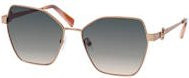 Longchamp LO 180S Sonnenbrille, Vollrand, quadratisch, Metall, Damen - Bild 1